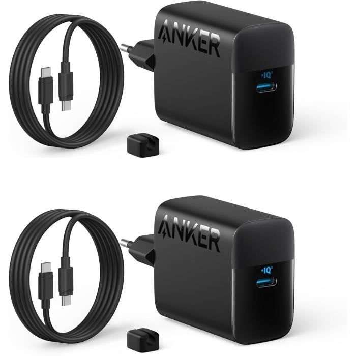 Chargeur - ANKER - 45W - Recharge super rapide - Sécurité MultiProtect - USB-C universel