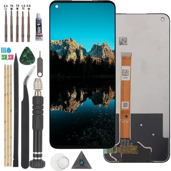 Écran LCD AMOLED Pour OnePlus 8 Pro Avec Assemblage Complet Du Numeriseur Noir