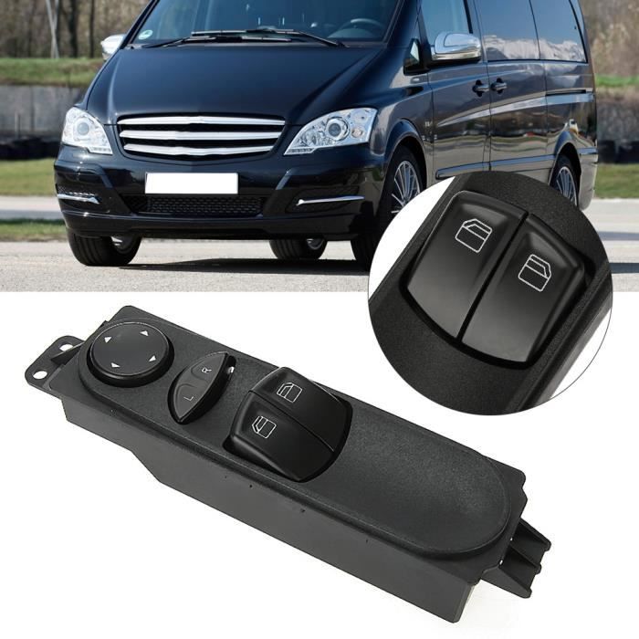 Interrupteur Lève-vitre Avant Gauche Pour Mercedes Viano Vito W639 - Neuf Sous Emballage - Référence NTY