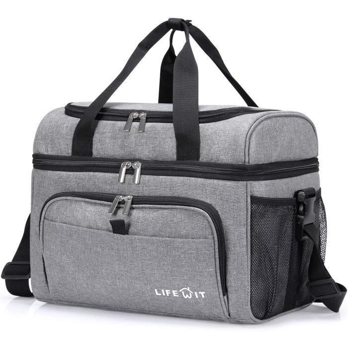 Sac Isotherme COYUN - 27x23 Cm, Imperméable, Pliable, Idéal Pique-nique, Bureau, Camping