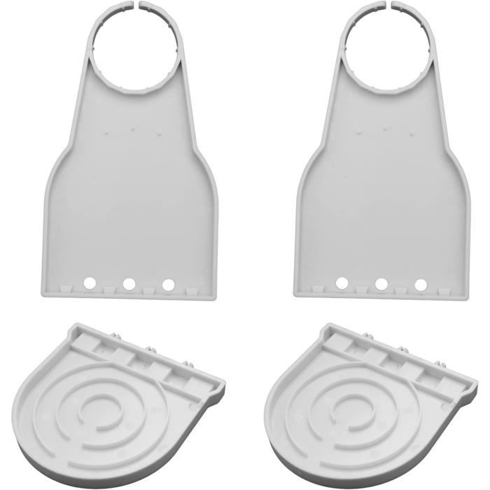 2 Attrape-Gobelets En Silicone Alimentaire - Pour Poussette, Siège Auto, Sans BPA