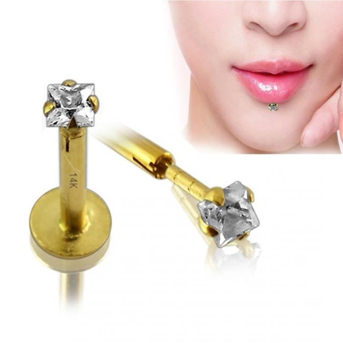 Piercing bouche / labret : bien choisir la taille de son bijou. – C-Bo  piercings
