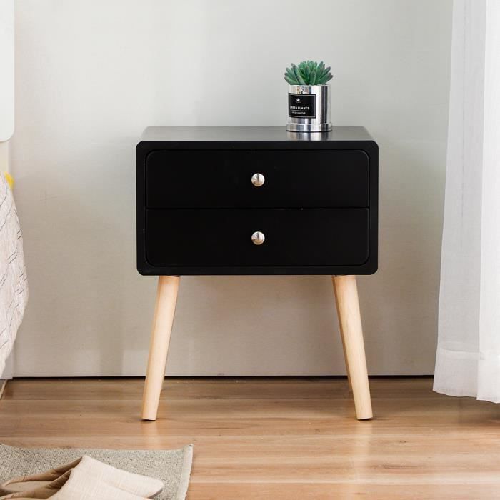 Table De Chevet Haute Noire