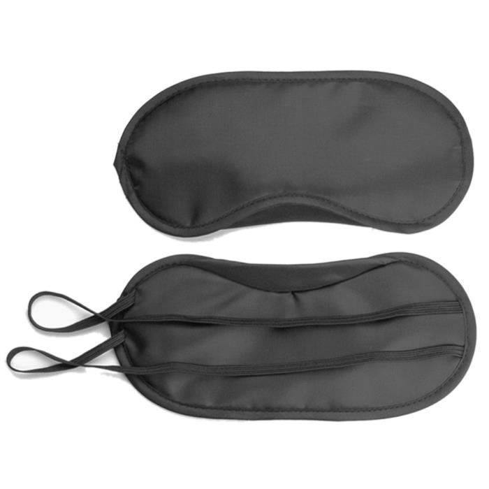 Masque Yeux Voyage Aide-sommeil SHADE Cover Unisexe En Noir