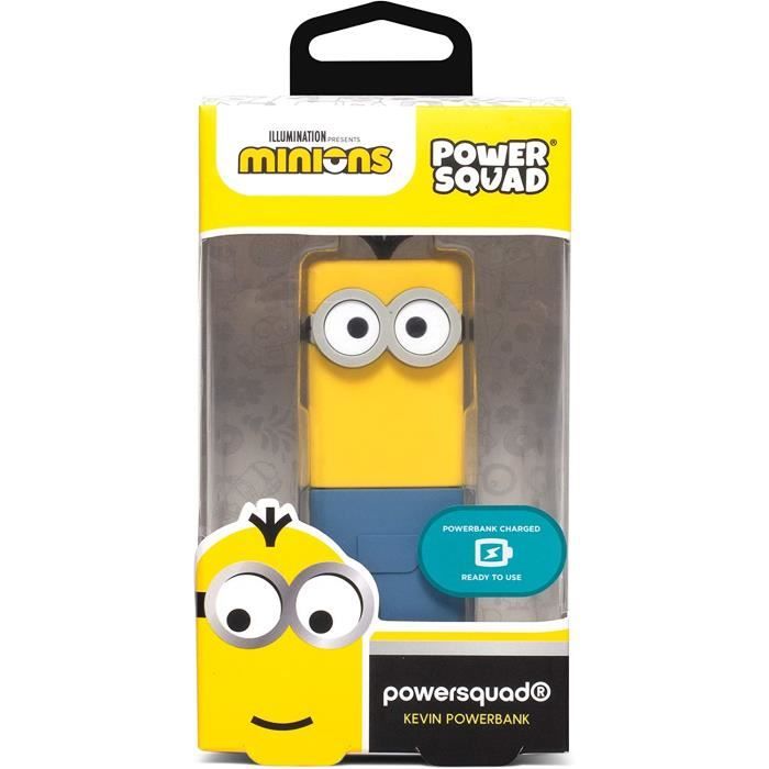LIWI-Minions Gifts 3D 5000mAh Chargeur Portable Charge Rapide Power ...