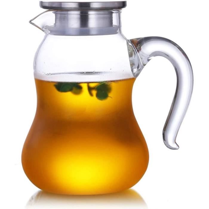 Ikea Carafe en verre transparent avec bouchon en liège