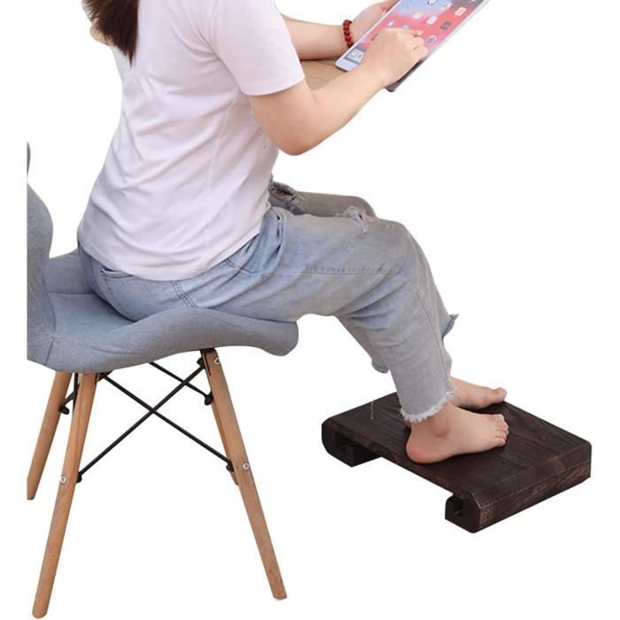 Lot De 3 Repose-pieds En Bois Blanc – Hauteur 20 Cm – Générique