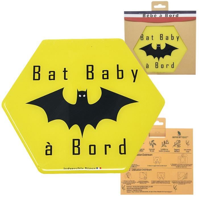 Adhesif Autocollant Bebe A Bord Bat Baby Pour Voiture Fabrication Francaise Cdiscount Puericulture Eveil Bebe Adhesif Autocollant Bebe A Bord Bat Baby Pour Voiture Fabrication Francaise Cdiscount Puericulture Eveil Bebe