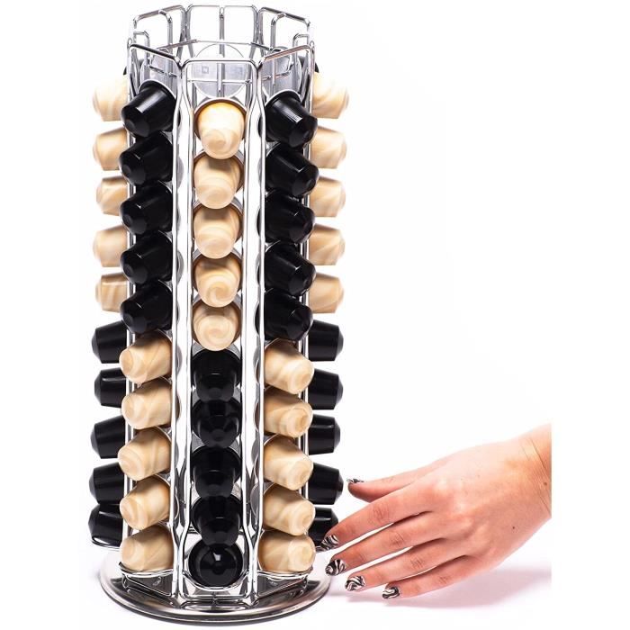 Storaffy Rangement pour dosettes café | Support à dosettes café pour Nespresso | Porte-Capsules