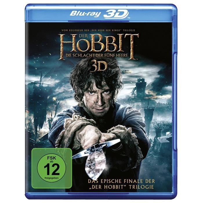 Der Hobbit Die Schlacht Der Fünf Heere Dvd Media Markt BD * Der Hobbit - Die Schlacht der fnf Heere 3D [Blu-ray] [Import