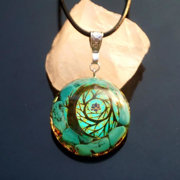 1 PC cœur volcan Pierre Pendentif En Alliage Chaîne Collier Personnalité femmes cadeaux 1 PC cœur volcan Pierre Pendentif En Alliage Chaîne Collier Personnalité femmes cadeaux