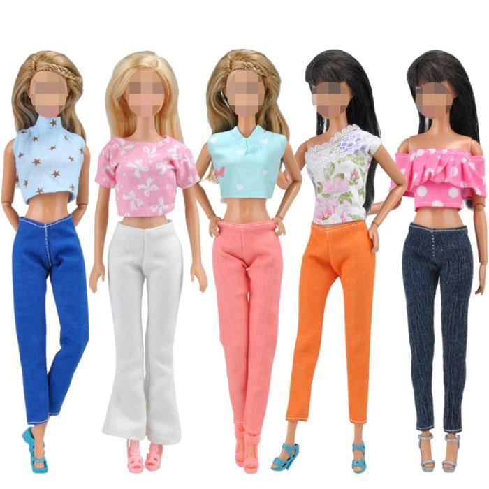 Habits pour top poupée barbie
