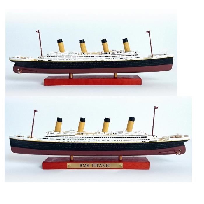 Bateau Le RMS Titanic 1/350 - Maquette du Paquebot Transatlantique 80 cm 