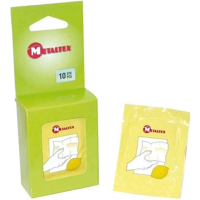 Rince-doigts x10 - citron