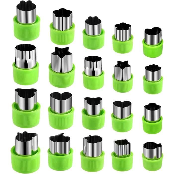 Emporte Piece Patisserie, Lot De 30 Mini Forme Géométrique Biscuit, Mini Emporte Piece, Emporte