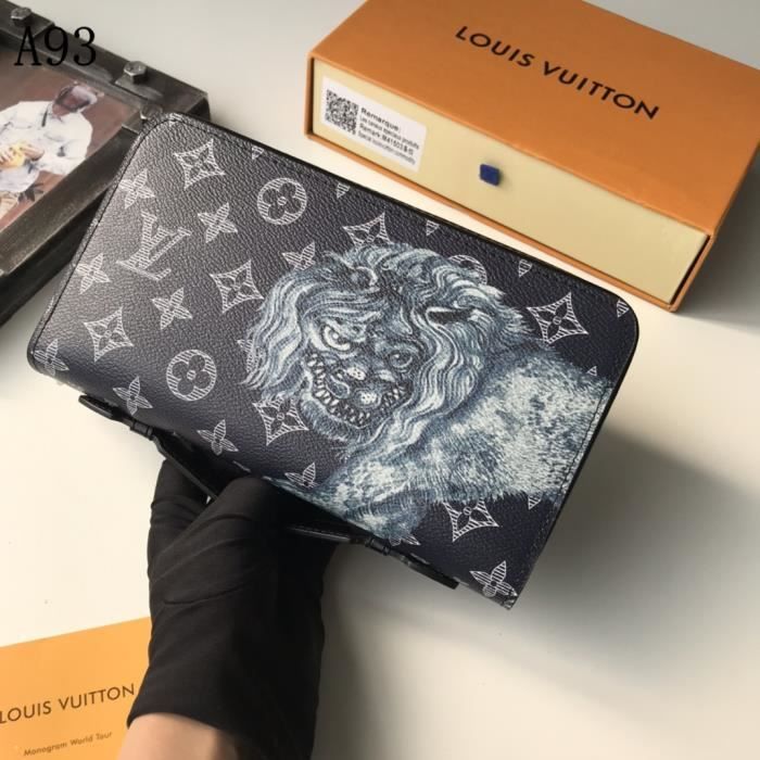 Portefeuille Louis Vuitton 2020 Nouveau Sac de Marqu Porte Monnaie LV pour Femme  Homme Pas Cher - Cdiscount Bagagerie - Maroquinerie