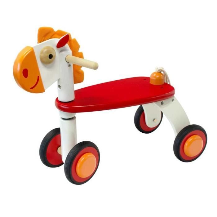 Buggy pousseur online porteur rouge anddy