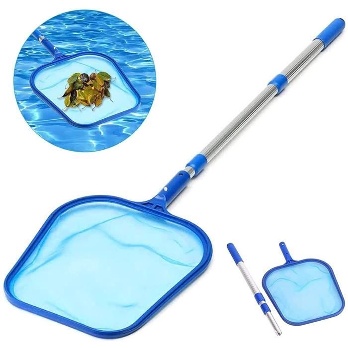 Piscine Skimmer Feuilles Debris Skimmer Outil de Nettoyage Fine Mesh