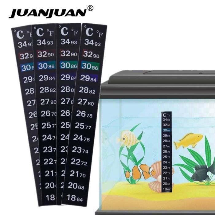 Thermomètre Autocollant LCD Pour Brassage - Bande Thermomètre Bière Et Thé - Lot De 5