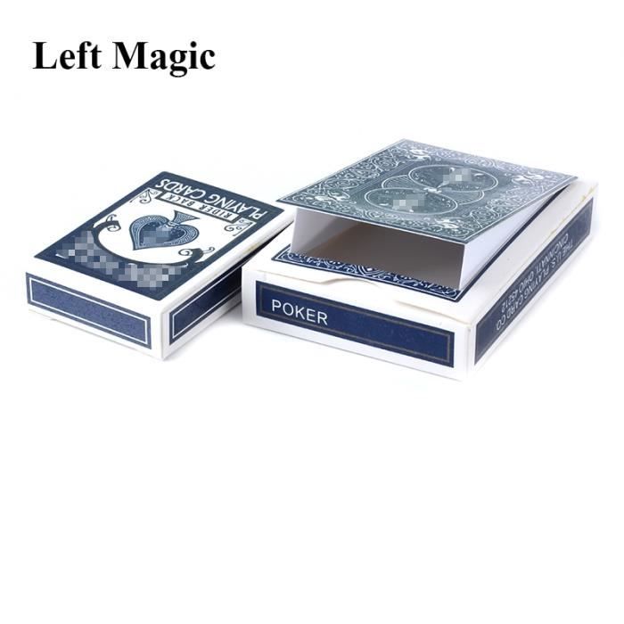 Étui de cartes pour tours de magie, boîte de changement