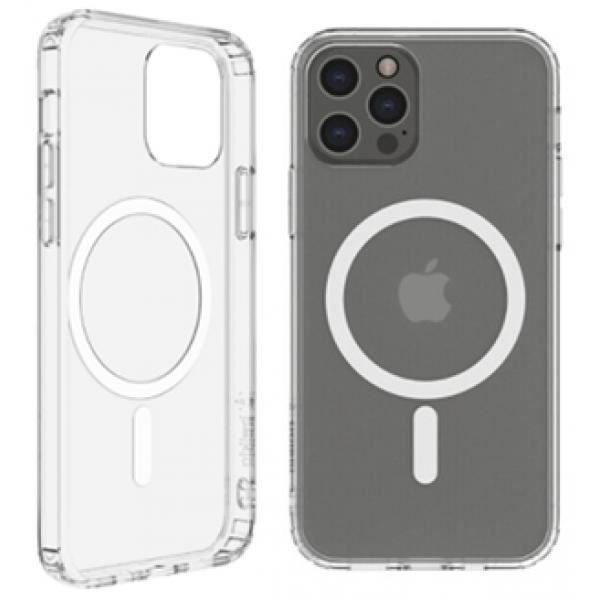 Belkin - Coque arrière pour téléphone portable - traitée magnétique - transparente - pour Apple iPhone 13 Pro Max