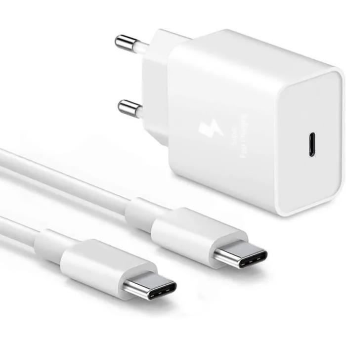 Câble Samsung USB Type-C vers Type-C / 1M / Blanc