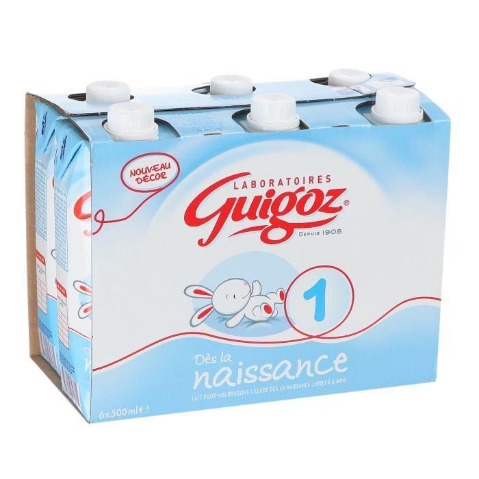 Lot De 2 Guigoz Brique De Lait 1er Age 6x500 Ml De 0 A 6 Mois Achat Vente Lait 1er Age Lot De 2 Guigoz Brique De Lait