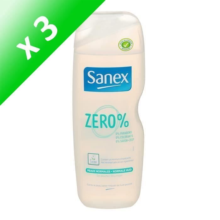 SANEX Bain de douche liquide mixte Hydratant 750 mL (Lot de 3