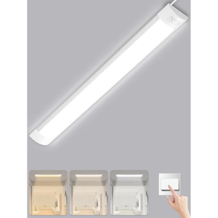 2 * 30CM 10W Réglette LED Réglette LED 6500k Blanc Froid Led Plafonnier