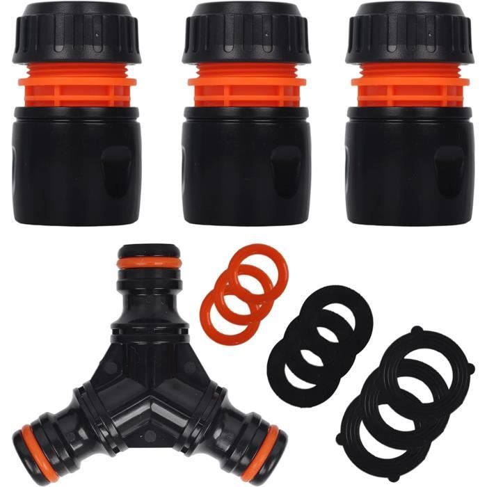 PATIKIL Lot De 3 Embouts De Tuyau En PVC De 16 Cm, Adaptateur De