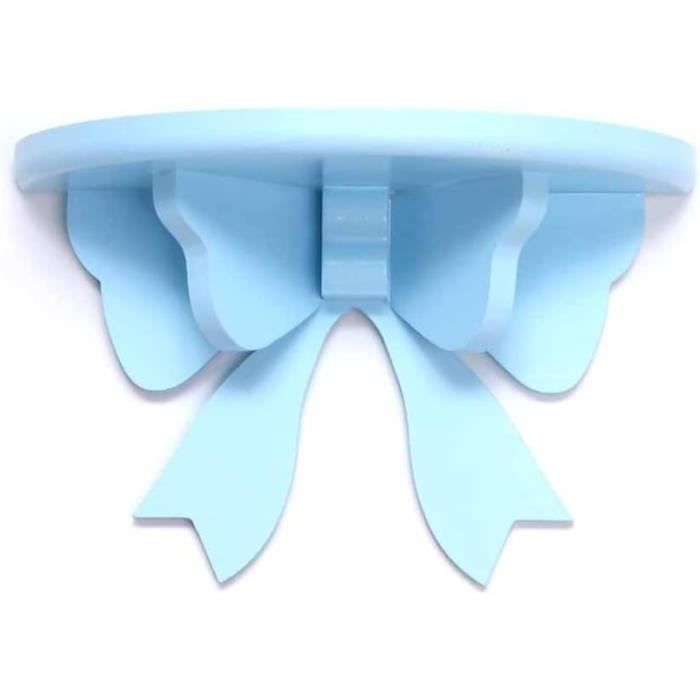 Étagère D'Angle Murale Papillon Boho - Support Décoratif En Bois Pour Salon Et Cuisine, Modèle A