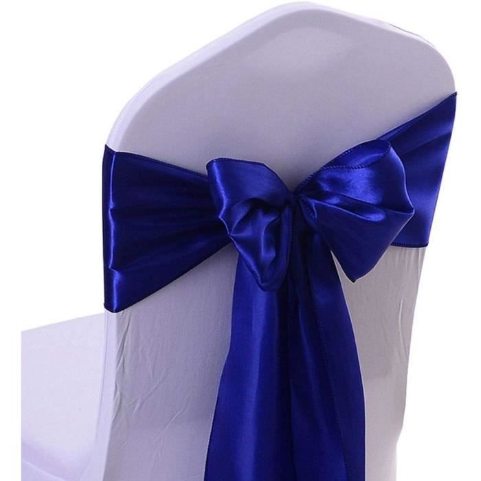 30 Rubans Satin Housse Chaise COMVIP - Bordeaux - Pour Mariage, Anniversaire, événement - Nœuds Décoratifs