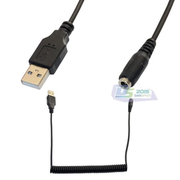 Usb Male A Dc Alimentation Connecteur 3 5 X 1 1mm Enroule Spiral Spring Cable Tv Video Son Avis Et Prix Pas Cher Cdiscount