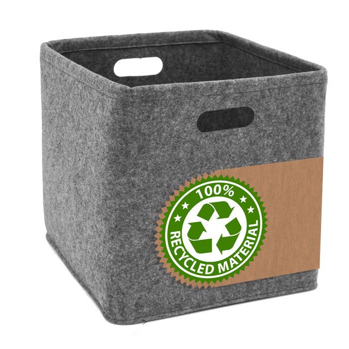 Cube de Rangement 33x33x33 cm - Box Rangement Compatible avec Etagere Ikea Kallax