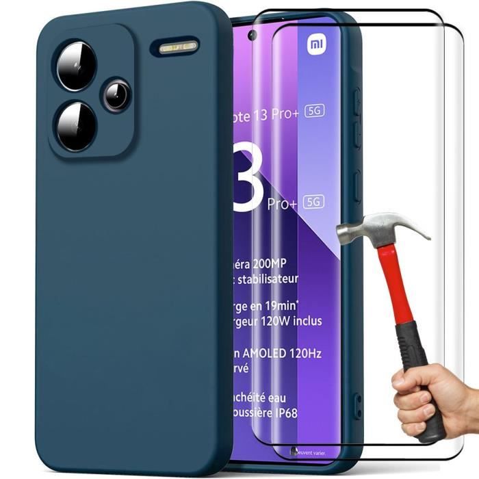 Coque Silicone Pour Xiaomi Redmi Note 14 5G – Motif PSG Foot 2 Couleurs – Protection Anti-choc, Fabrication Française - 5