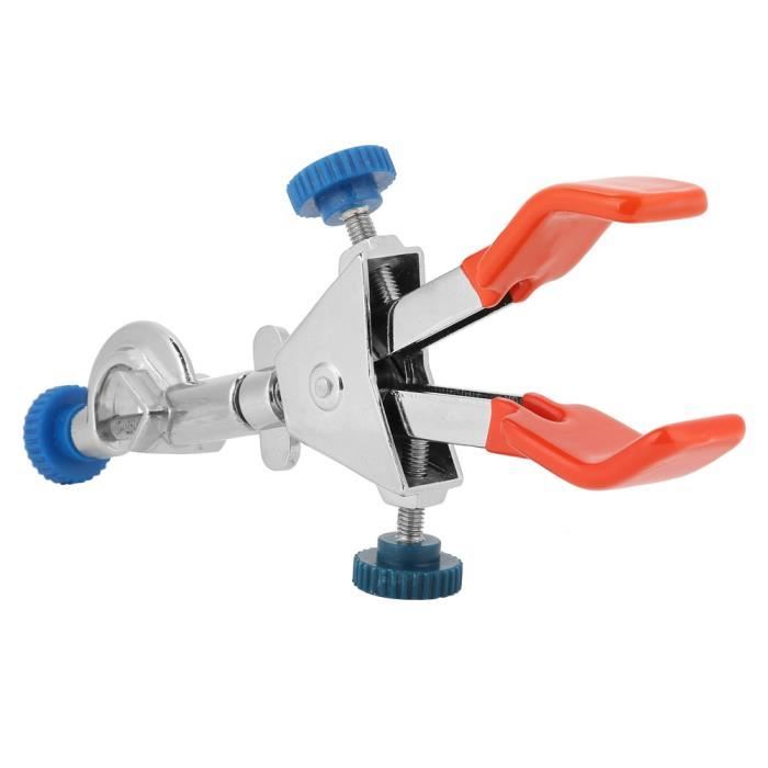 Pince à Burette En Fer Pour Laboratoire - Support De Titrage - Clip Papillon - Environ 23x10cm