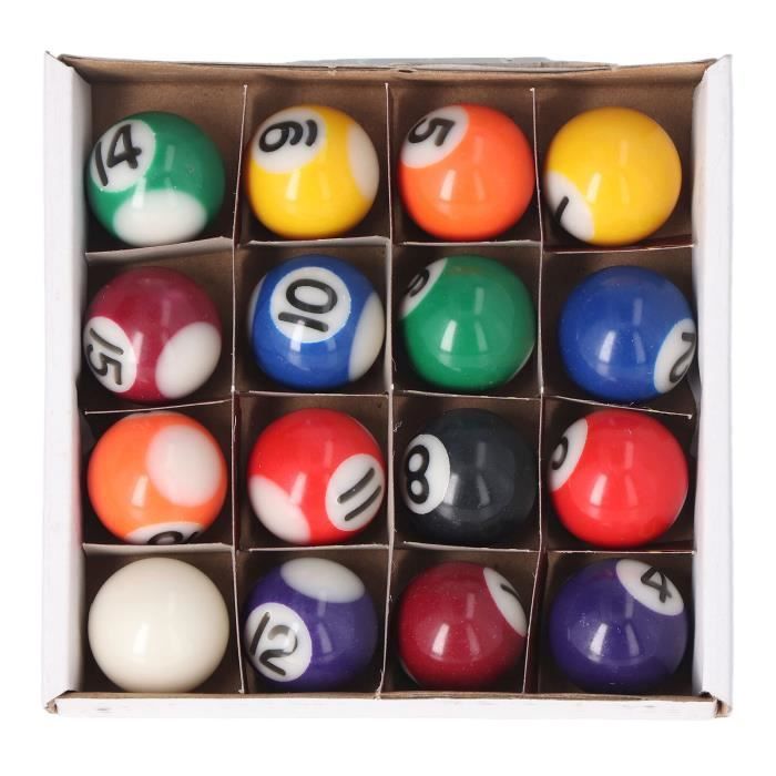 PIN mini boules de billard 25 mm 25mm Mini Boule De Billard 