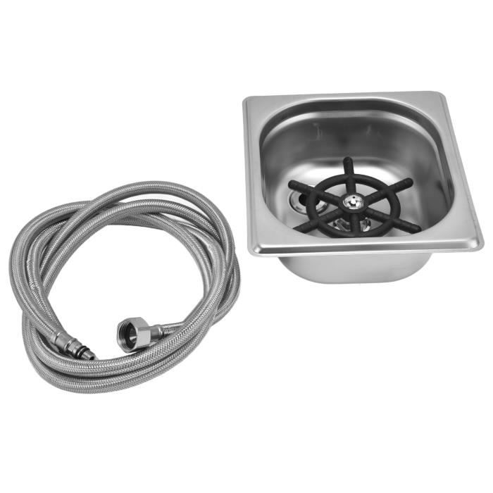 Rondelle De Tasse Automatique En Acier Inoxydable G1/2 - Nettoyeur Verre Commercial Pour Bar Et Restaurant