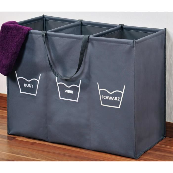 Trieur de blanchisserie, panier à linge pliant avec des tiroirs, panier à  linge, salle de bains panier - Cdiscount Maison