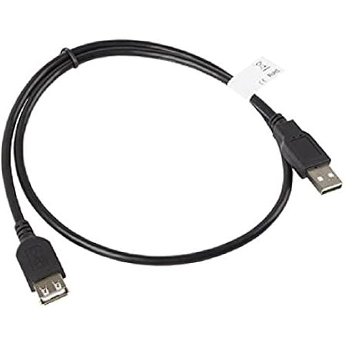 Lanberg CA USBE 10CC 0007 BK câble USB USB 2.0 0 7 USB A Neuf - vue 3