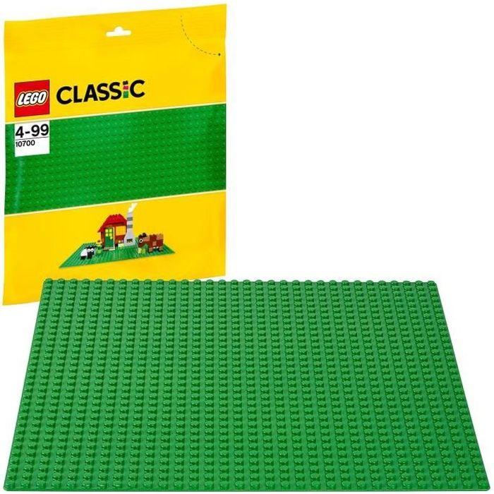 LEGO® Classic 10700 La Plaque de Base Verte, 32x32, Jeu de