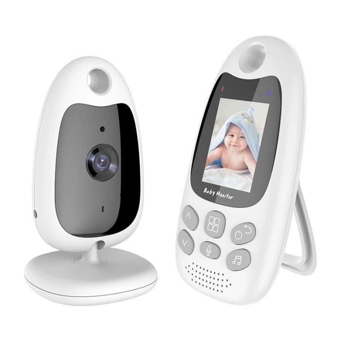 Écoute Bébé Babyphone VB610 Vidéo LCD 20 Vidéo Baby Moniteur Température Sans Fil 2 Way Voice Intercom Caméra Sécurité Pour Bébé