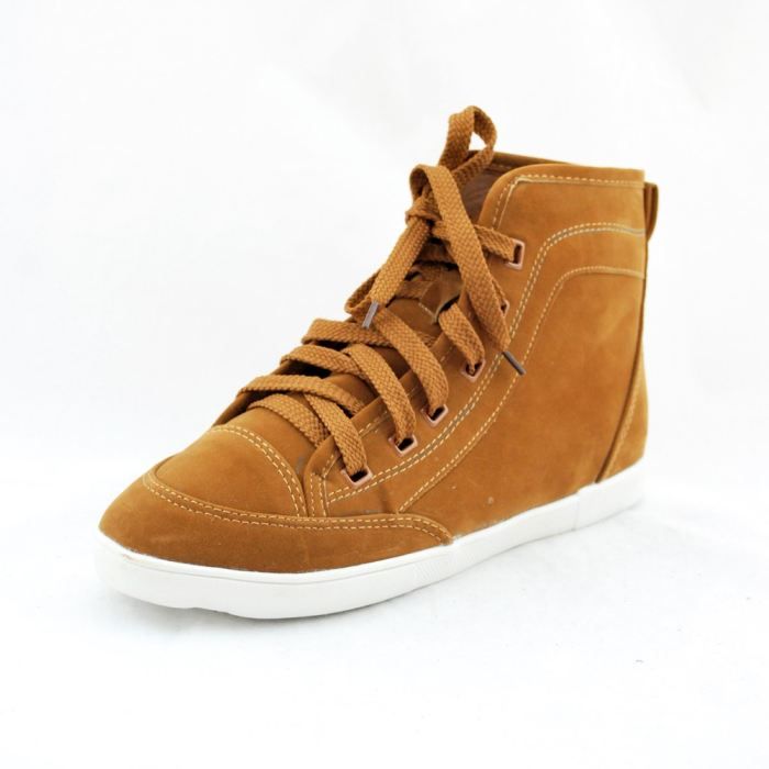Baskets Daim Montantes Ditla Dai Camel Cdiscount Chaussures