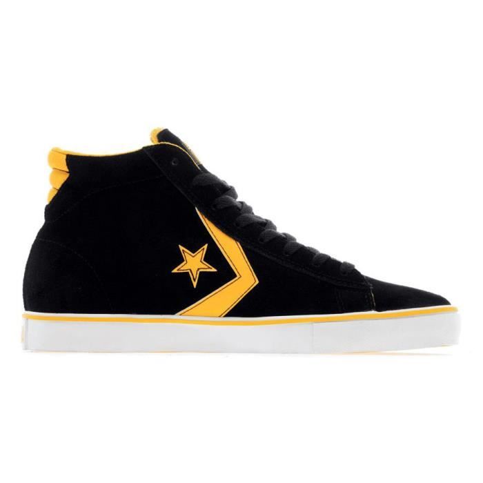 converse jaune daim