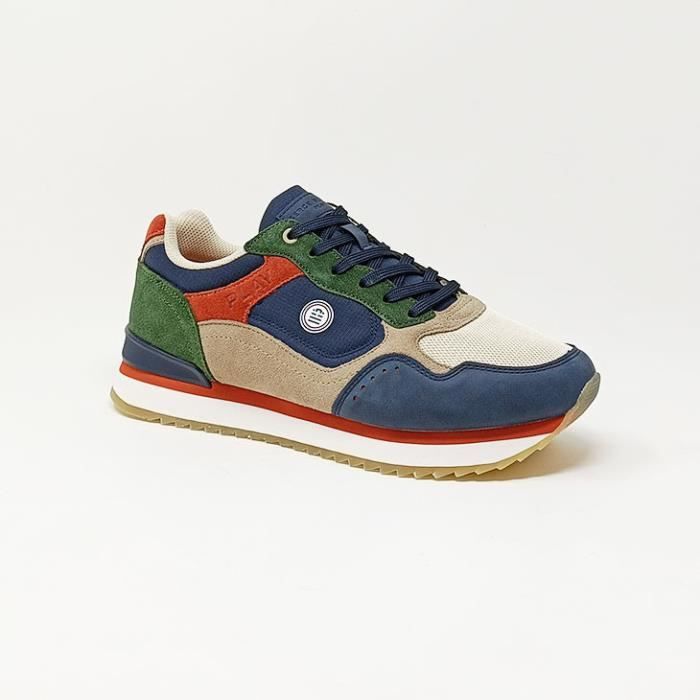 Basket serge sales blanco homme