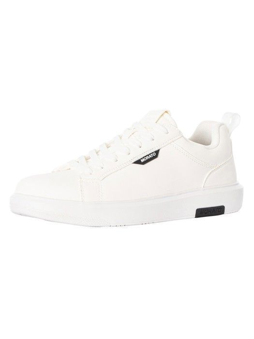 Baskets Basses En Fausse Fourrure Antony Morato Homme Blanc