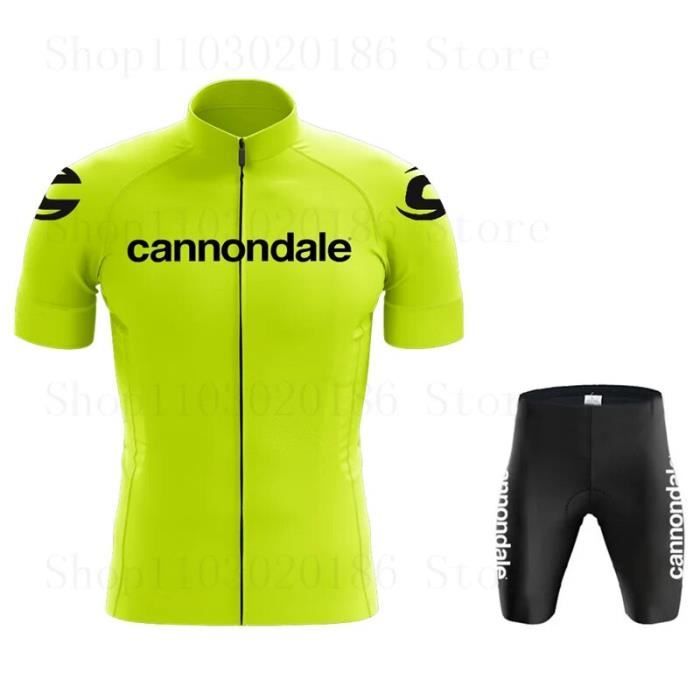 Set Cyclisme Femme - Maillot Manches Courtes Et Short à Bretelles Avec Coussin - Miloto