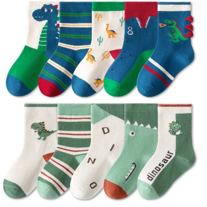 Chaussette Basse Enfant Garcon Coton 10 Pairs Chaussette enfant