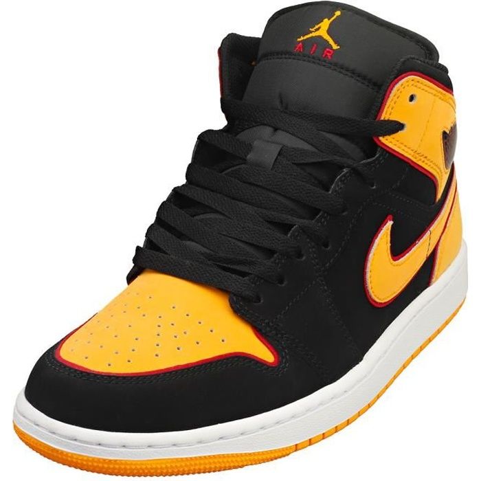Nike noir cuir jordan shop