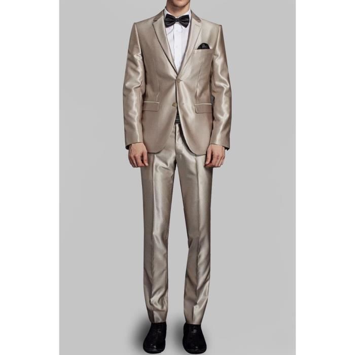 Tailleur satin homme clearance